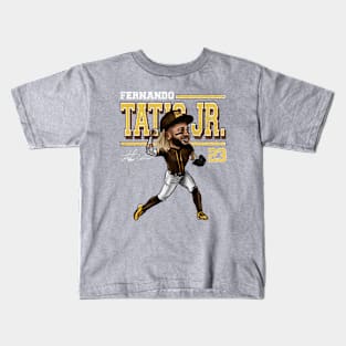 Fernando Tatis Jr. San Diego Cartoon Kids T-Shirt